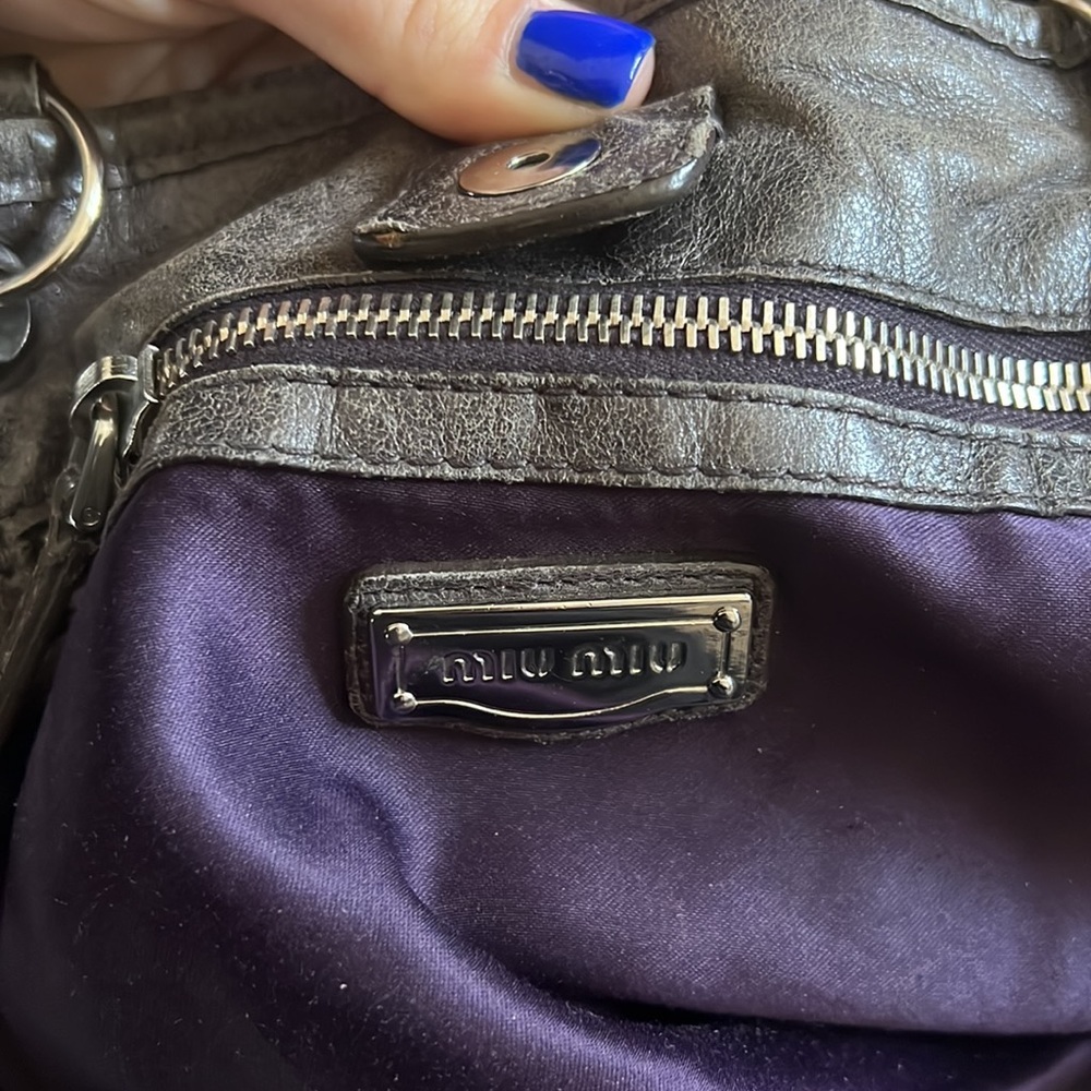 Miu Miu Shoulder Bag With Handles - image 5